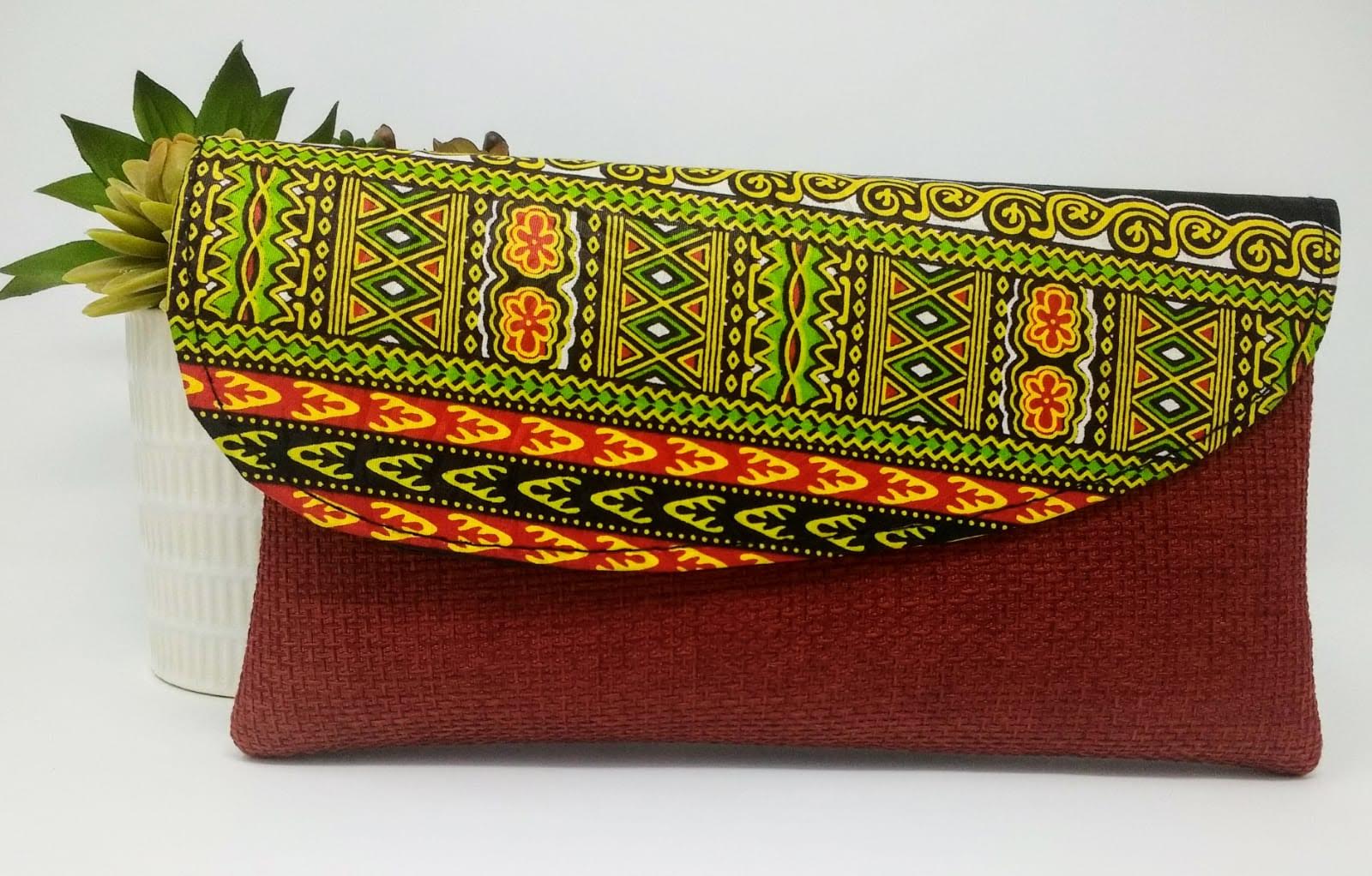 Hand made African Handbags| Clutches| Dashik| Kitenge| Kenyan